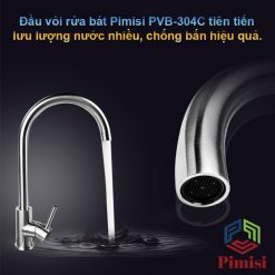 Đầu vòi rửa bát Pimisi PVB-304C tiên tiến
