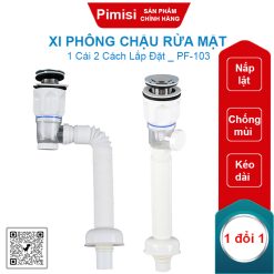 Xi phông chậu rửa mặt Pimisi PF-103 kéo dài