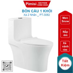 Bồn cầu 1 khối Pimisi PT-3082