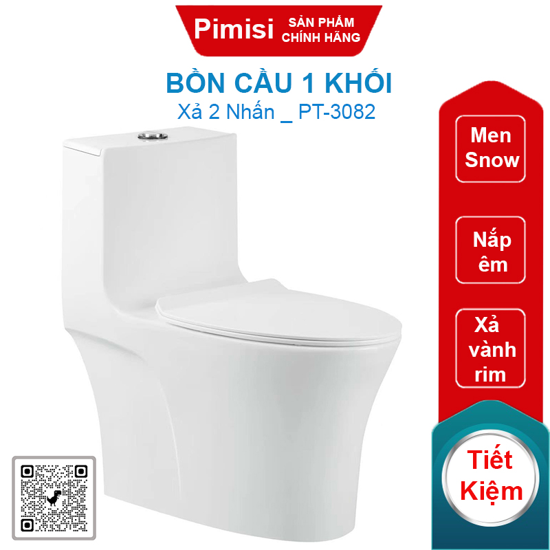 Bồn cầu 1 khối Pimisi PT-3082