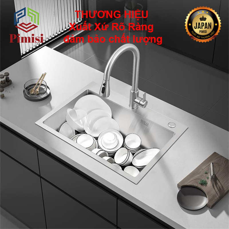 Chậu rửa nhà bếp Pimisi PB-4540 thương hiệu đến từ Nhật Bản