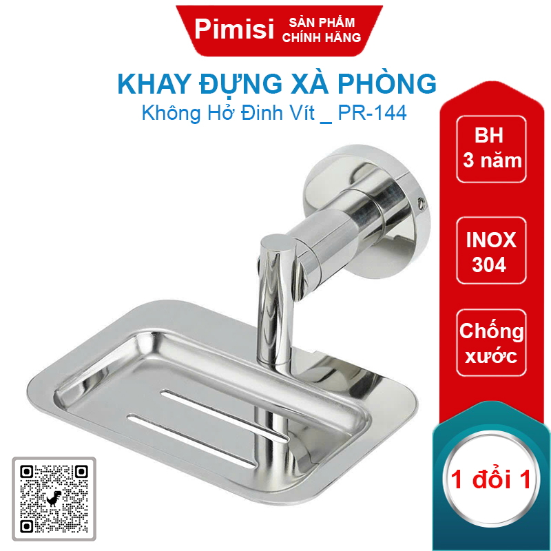 Khay đựng xà phòng Pimisi PR-144 inox 304