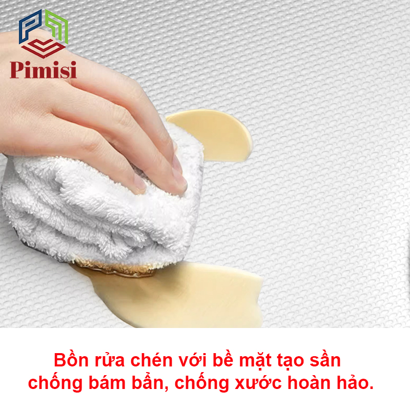 Bồn rửa âm bàn Pimisi PR-7843A chống xước