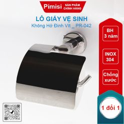 Lô giấy vệ sinh Pimisi PR-042 inox 304 chống xước