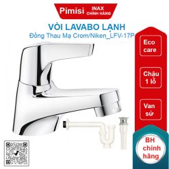 Vòi lavabo lạnh Inax LFV-17P cho chậu 1 lỗ