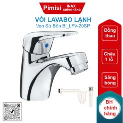 Vòi lavabo lạnh Inax LFV-20SP cho chậu 1 lỗ