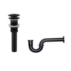 Bộ xi phông nhấn màu đen Miken 028BCT