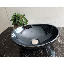 Chậu sứ mỹ nghệ Eximstone 035