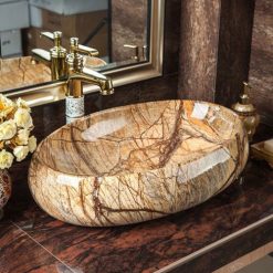 Chậu sứ mỹ nghệ Eximstone 054-3