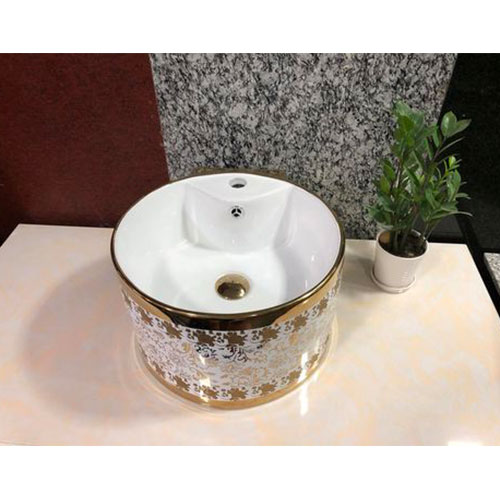 Chậu sứ mỹ nghệ Eximstone 090J