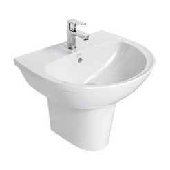 Chậu lavabo kèm chân American 0953-WT/0712-WT