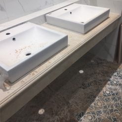 Mặt bàn đá chậu rửa lavabo HM-90110