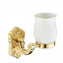 Kệ cốc đánh răng mạ vàng CleanMax 10009