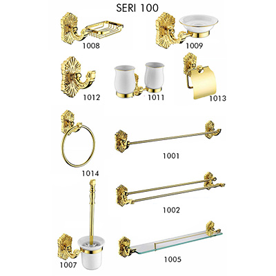 Bộ phụ kiện mạ vàng 24k Cleanmax Seri 100