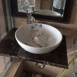 Mặt bàn đá chậu rửa lavabo HM-90119