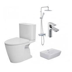 Combo Thiết bị vệ sinh Inax 1A AC-602VN-L-312V-LFV-612S-BFV-615S-8C