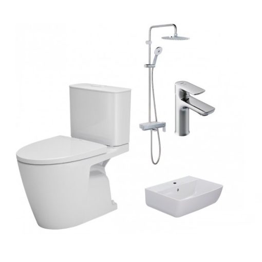 Combo Thiết bị vệ sinh Inax 1A AC-602VN-L-312V-LFV-612S-BFV-615S-8C