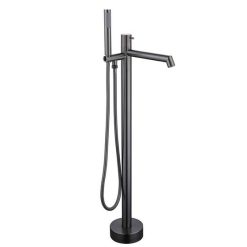 Sen cây đặt sàn cho bồn tắm màu ghi Miken MKS-08408GR