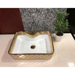 Chậu sứ mỹ nghệ Eximstone 120