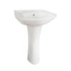 Chậu rửa mặt lavabo treo tường chân dài JOMOO 12489-1/11P-I011