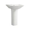 Chậu rửa mặt lavabo treo tường chân dài JOMOO 12803-1/11P-I011