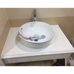 Mặt bàn đá chậu rửa lavabo HM-90114