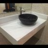 Mặt bàn đá chậu rửa lavabo HM-90115