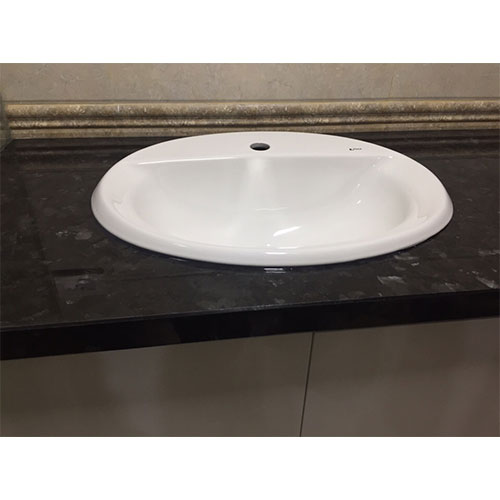Mặt bàn đá chậu rửa lavabo HM-90116