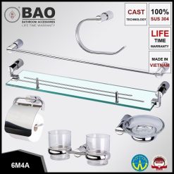 Bộ phụ kiện phòng tắm Bao 6M4A