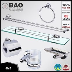 Bộ phụ kiện phòng tắm Bao 6M5