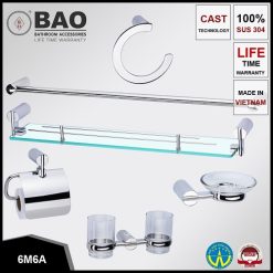 Bộ phụ kiện phòng tắm Bao 6M6A
