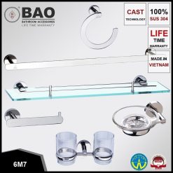 Bộ phụ kiện phòng tắm Bao 6M7