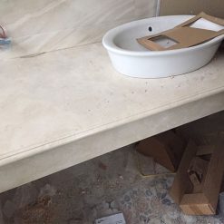 Mặt bàn đá chậu rửa lavabo HM-90118