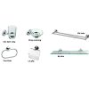 Bộ phụ kiện phòng tắm Đình Quốc DQ8010