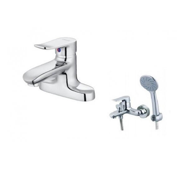 Combo Thiết bị vệ sinh Caesar B492CP-S493C Nóng Lạnh