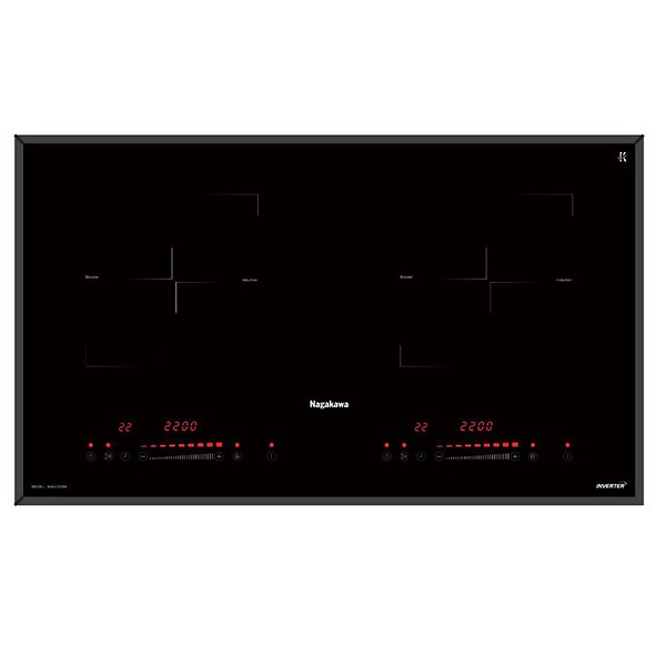 Bếp từ 2 lò nấu Nagakawa NAG1252M