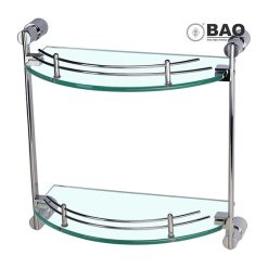 Kệ kính cường lực 2 tầng BAO BN400