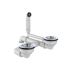 Bộ xả chậu 2 hố Hafele 570.35.916
