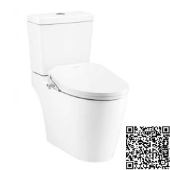 Bồn cầu 2 khối nắp rửa điện tử Cotto C167507(CV5)