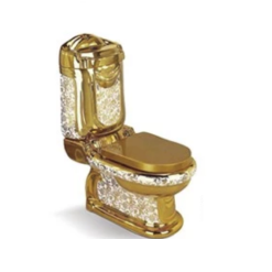 Bồn cầu nghệ thuật mạ vàng G985