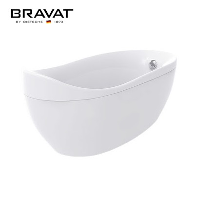 Bồn tắm đặt sàn Bravat B25824TW-3W