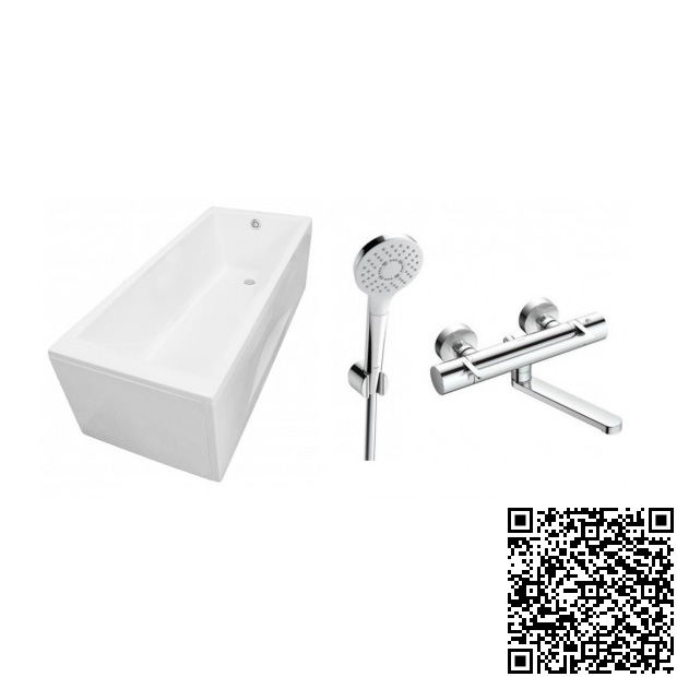 Combo Thiết bị vệ sinh TOTO Bồn Tắm PAY1735VC-TVBF411 Và Vòi TBV03427V-TBW02005A