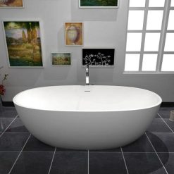 Bồn tắm đá nhân tạo marble nghệ thuật AL-BS8636-1