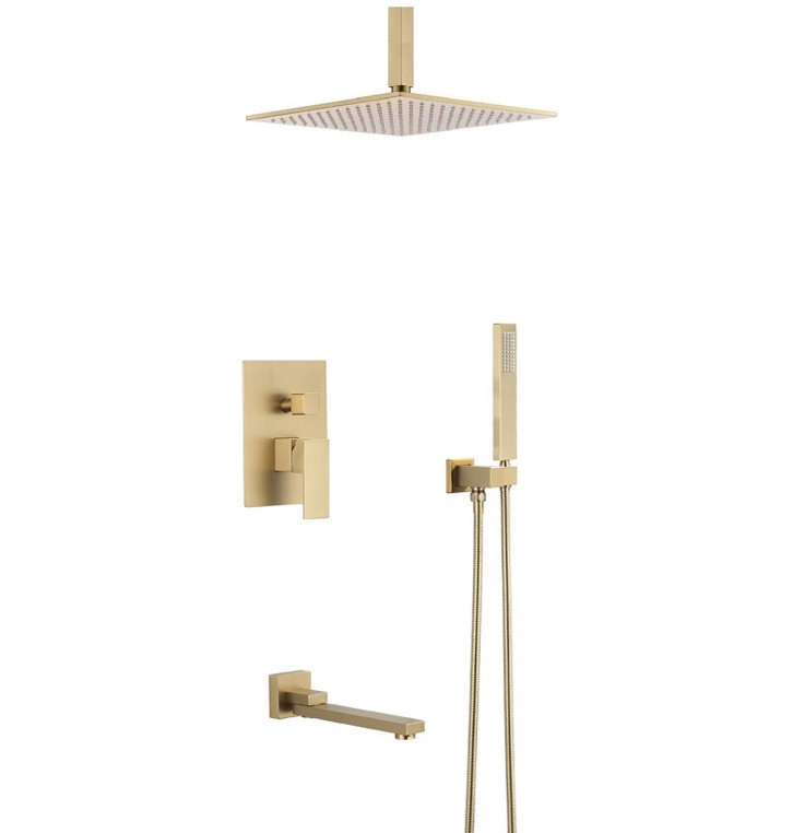 Sen cây âm tường bát gắn tường mạ vàng BUF-P10G
