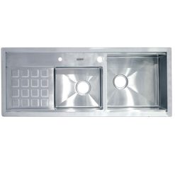 Chậu rửa bát 2 hố có bàn Classic DS12048L