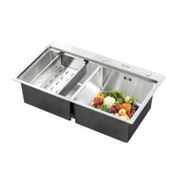 Chậu rửa bát 2 hố Rapido RS-8245-2EW