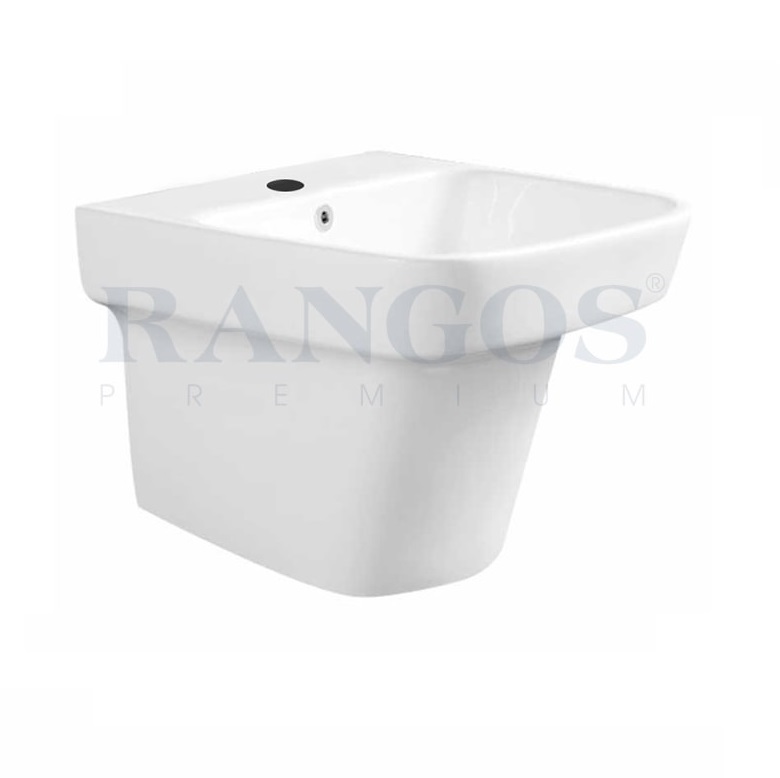 Chậu rửa lavabo liền chân Rangos RG-6109