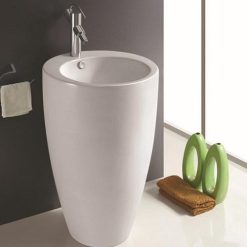 Chậu rửa mặt nghệ thuật chân đứng Miken MKC-6021