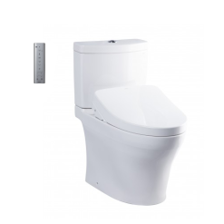 Bồn cầu 2 khối kèm nắp rửa điện tử TOTO CS769CDRW12