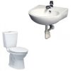 Combo Thiết bị vệ sinh Caesar B1 CTS1325-L2140 Bồn Cầu 2 Khối Và Lavabo Treo Tường